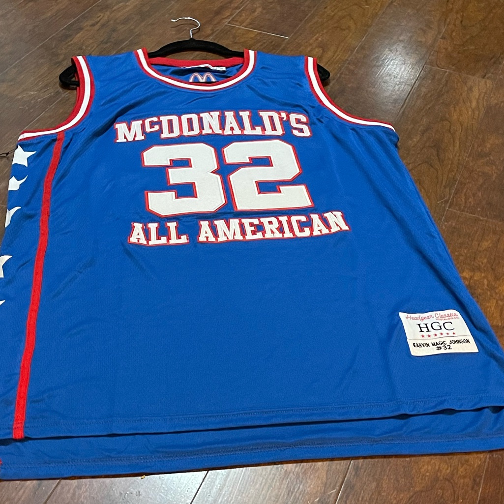 Blue And Red All American Games Sports Jersey